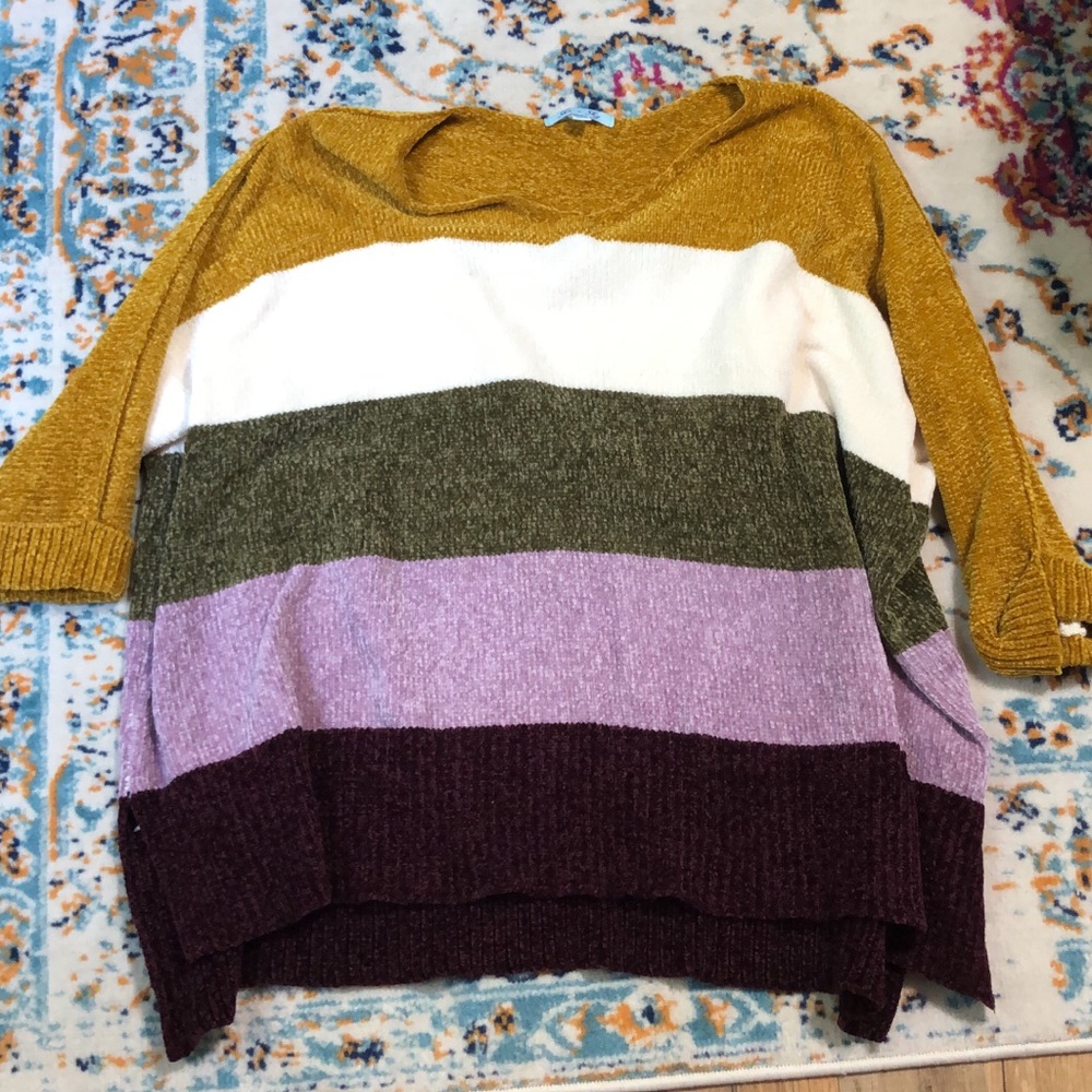 Chenille sweater